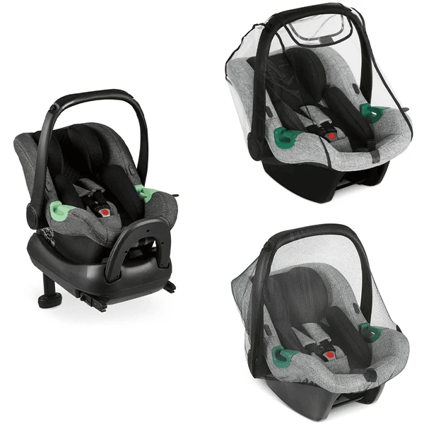 ABC Design Seggiolino Auto Tulip Asphalt Incl. Base Isofix E Accessori 2 ABC Design Seggiolino Auto Tulip Asphalt Incl. Base Isofix E Accessori