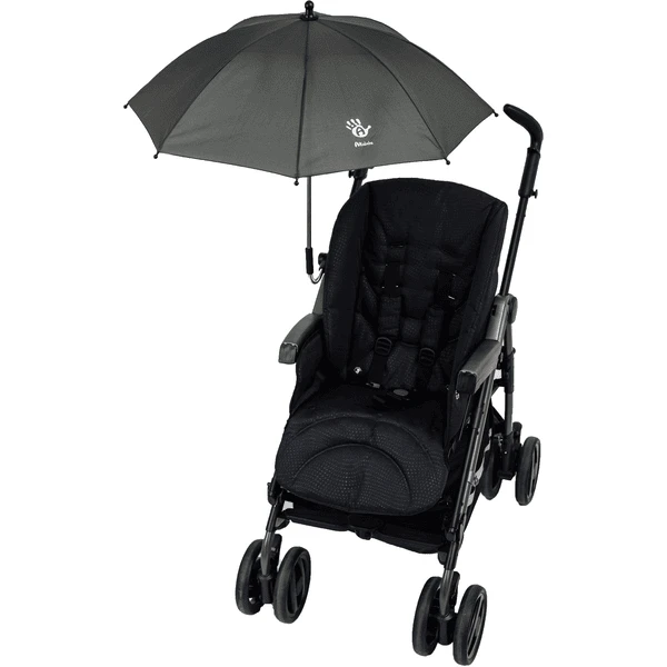 ALTA BEBE Tendina Parasole Per Passeggini Classic, Grigio Scuro 4 ALTA BEBE Tendina Parasole Per Passeggini Classic, Grigio Scuro - immagine 2