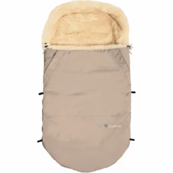 Altabebe Coprigambe In Pelle Di Agnello - Beige