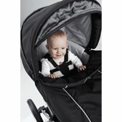 BabyDan Baby Dan Cintura Di Sicurezza Per Passeggino, Lux Nero -Vendite Passeggino baby dan cintura di sicurezza per passeggino lux nero a142915 1