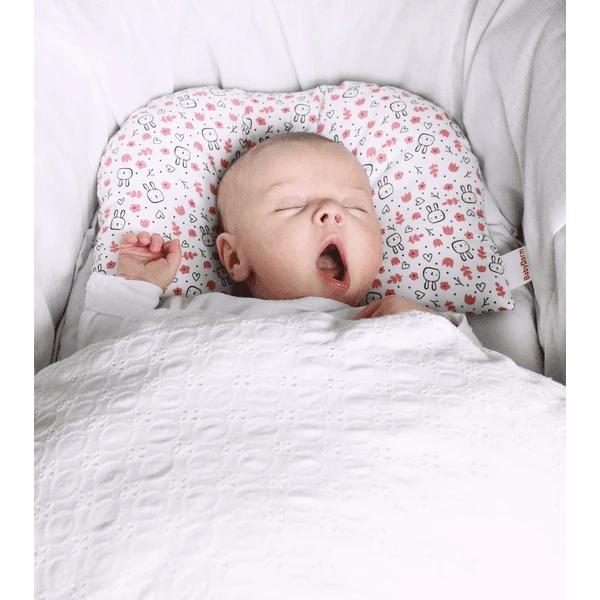 BabyDorm® Cuscino Per Passeggino BuggyDorm Paulchen Azzurro Con Cuoricini Blu 5 BabyDorm® Cuscino Per Passeggino BuggyDorm Paulchen Azzurro Con Cuoricini Blu - immagine 3