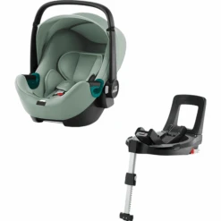 Britax Römer Seggiolino Auto Baby-Safe 3 I-Size Inclusa Base Flex 5Z, Verde