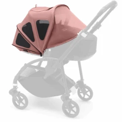 Bugaboo Cappottina Parasole Con Finestre Di Ventilazione Breezy Bee Morning Pink -Vendite Passeggino bugaboo cappottina parasole con finestre di ventilazione breezy bee morning pink a342157 3