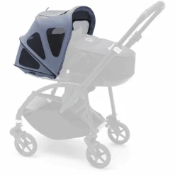 Bugaboo Cappottina Parasole Con Finestre Di Ventilazione Breezy Bee Seaside Blue -Vendite Passeggino bugaboo cappottina parasole con finestre di ventilazione breezy bee seaside blue a342162 2