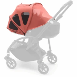 Bugaboo Cappottina Parasole Con Finestre Di Ventilazione Breezy Bee Sunrise Red -Vendite Passeggino bugaboo cappottina parasole con finestre di ventilazione breezy bee sunrise red a342170 3