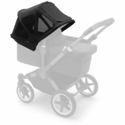 Bugaboo Cappottina Parasole Con Finestre Di Ventilazione Breezy Donkey 3 Midnight Black -Vendite Passeggino bugaboo cappottina parasole con finestre di ventilazione breezy donkey 3 midnight black a342374 2