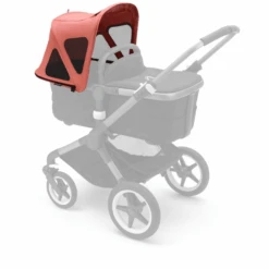 Bugaboo Cappottina Parasole Con Finestre Di Ventilazione Breezy Fox/Cameleon 3/Lynx, Sunrise Red -Vendite Passeggino bugaboo cappottina parasole con finestre di ventilazione breezy fox cameleon 3 lynx sunrise red a342153 2
