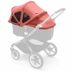 Bugaboo Cappottina Parasole Con Finestre Di Ventilazione Breezy Fox/Cameleon 3/Lynx, Sunrise Red -Vendite Passeggino bugaboo cappottina parasole con finestre di ventilazione breezy fox cameleon 3 lynx sunrise red a342153 3