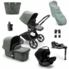 Bugaboo Passeggino Trio 3 In 1 Fox 5 Set Nascita, Nero/verde Foresta -Vendite Passeggino bugaboo passeggino trio 3 in 1 fox 5 set nascita nero verde foresta a416737
