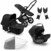 Bugaboo Passeggino Trio Cameleon 3 Plus Complete Black / Black Incl. Ovetto Nero -Vendite Passeggino bugaboo passeggino trio cameleon 3 plus complete black black incl ovetto nero a312602