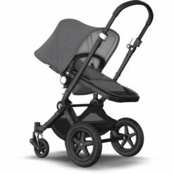 Bugaboo Passeggino Trio Cameleon 3 Plus Complete Black/Grey Melange Incl. Ovettonero -Vendite Passeggino bugaboo passeggino trio cameleon 3 plus complete black grey melange incl ovettonero a312603 2