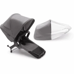 Bugaboo Set Di Estensioni Donkey 5 Duo Complete Grey Melange -Vendite Passeggino bugaboo set di estensioni donkey 5 duo complete grey melange a338400 1