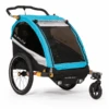 BURLEY Rimorchio Per Biciclette D'Lite X Aqua Double 2019 -Vendite Passeggino burley rimorchio per biciclette dlite x aqua double 2019 a312431