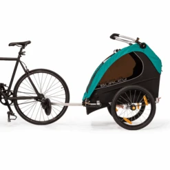 BURLEY Rimorchio Per Biciclette Encore X Turquoise 2019 -Vendite Passeggino burley rimorchio per biciclette encore x turquoise 2019 a312464 3