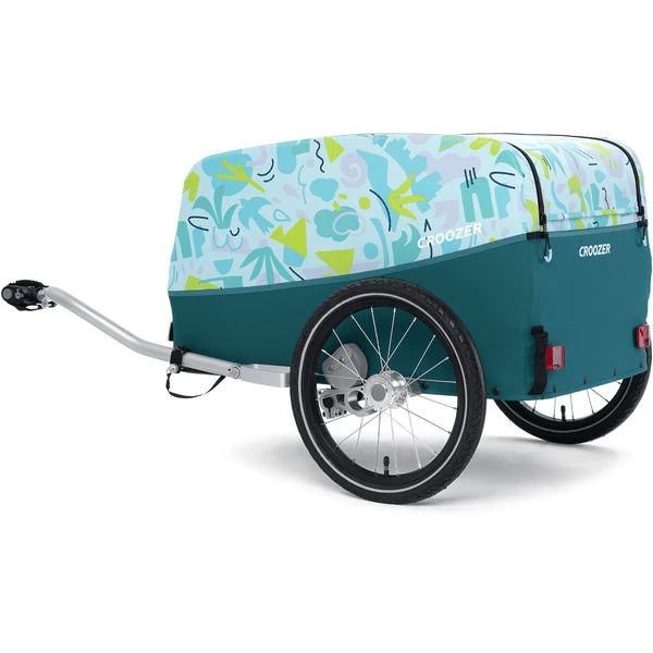 CROOZER Rimorchio Da Carico Per Biciclette Cargo Tuure, Colourful Journey 6 CROOZER Rimorchio Da Carico Per Biciclette Cargo Tuure, Colourful Journey - immagine 4