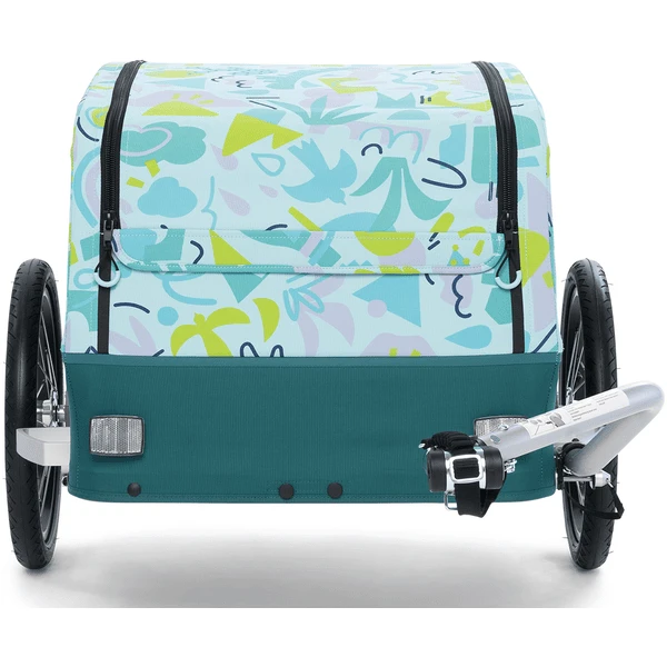 CROOZER Rimorchio Da Carico Per Biciclette Cargo Tuure, Colourful Journey 7 CROOZER Rimorchio Da Carico Per Biciclette Cargo Tuure, Colourful Journey - immagine 5