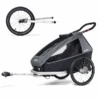 CROOZER Rimorchio Per Biciclette Kid Vaaya 1 Graphite Blue, Incl. Set Jogger 2 CROOZER Rimorchio Per Biciclette Kid Vaaya 1 Graphite Blue, Incl. Set Jogger -Vendite Passeggino croozer rimorchio per biciclette kid vaaya 1 graphite blue incl set jogger a415473