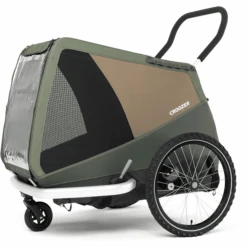 CROOZER Rimorchio Per Cani Dog Mikke Moss Green, Inclusa Cuccia Asphalt Grey -Vendite Passeggino croozer rimorchio per cani dog mikke moss green inclusa cuccia asphalt grey a399294 3