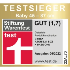 Cybex SILVER Seggiolino Auto Aton B2 I-Size Steel Grey, Inclusa Cybex GOLD Base One -Vendite Passeggino cybex silver seggiolino auto aton b2 i size steel grey inclusa cybex gold base one a354676 2