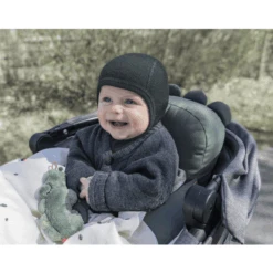 Done By Deer Cuscino Per Carrozzina Croco Verde -Vendite Passeggino done by deer cuscino per carrozzina croco verde a367827 3