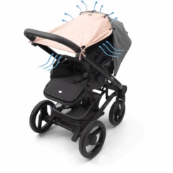 DOOKY Copertura Parasole Universale, Origami Swallow Rose -Vendite Passeggino dooky copertura parasole universale origami swallow rose a396137 2