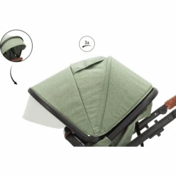 Fill Passeggino Trio Panther Elite 3 In 1, Forest Green Melange -Vendite Passeggino fill passeggino trio panther elite 3 in 1 forest green melange a299680 2