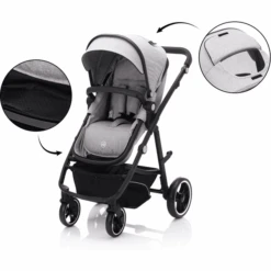 Fill Passeggino Trio Panther Elite 3 In 1, Grigio Chiaro Melange -Vendite Passeggino fill passeggino trio panther elite 3 in 1 grigio chiaro melange a291628 2