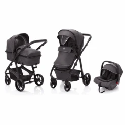 Fill Passeggino Trio Panther Elite 3 In 1, Grigio Scuro Melange