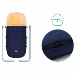 Fillikid Coprigambe In Vello D'agnello Makalu Marine -Vendite Passeggino fillikid coprigambe in vello dagnello makalu marine a255090 3