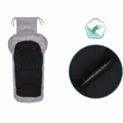 Fillikid Coprigambe Invernale K2 Soft Pongee Grigio Chiaro Melange -Vendite Passeggino fillikid coprigambe invernale k2 soft pongee grigio chiaro melange a299255 3