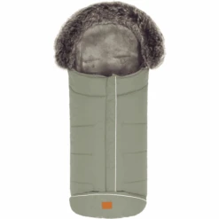 Fillikid Coprigambe Invernale Mavensi In Pelle D'agnello - Verde Salvia