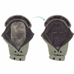 Fillikid Coprigambe Invernale Mavensi In Pelle D'agnello - Verde Salvia -Vendite Passeggino fillikid coprigambe invernale mavensi in pelle dagnello verde salvia a376117 3