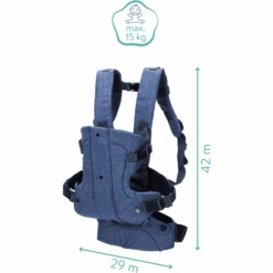 Fillikid Marsupio Walk Melange-marine -Vendite Passeggino fillikid marsupio walk melange marine a195475 3