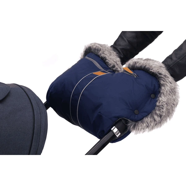 Fillikid Scaldamani Halifax Con Pelliccia - Blu 4 Fillikid Scaldamani Halifax Con Pelliccia - Blu - immagine 2