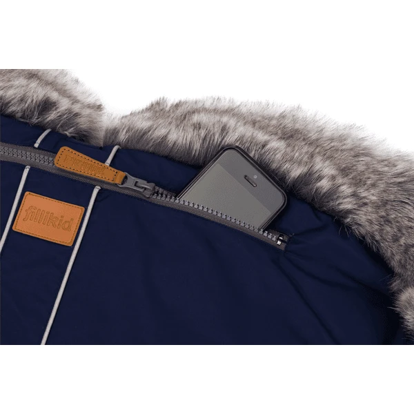 Fillikid Scaldamani Halifax Con Pelliccia - Blu 5 Fillikid Scaldamani Halifax Con Pelliccia - Blu - immagine 3