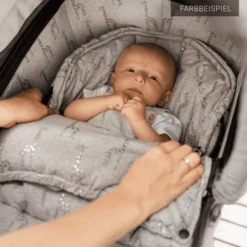 GESSLEIN Baby Nest Per Navicella - Nero/azzurro Con Ancore -Vendite Passeggino gesslein baby nest per navicella nero azzurro con ancore a382494 1