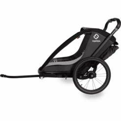 Hamax Rimorchio Per Bici Cocoon ONE Con Posizione Di Riposo Regolabile, Grigio/nero -Vendite Passeggino hamax rimorchio per bici cocoon one con posizione di riposo regolabile grigio nero a415138 2
