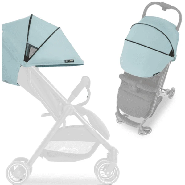 Hauck Cappottina Swift X Single Deluxe Canopy Iceblue 5 Hauck Cappottina Swift X Single Deluxe Canopy Iceblue - immagine 3