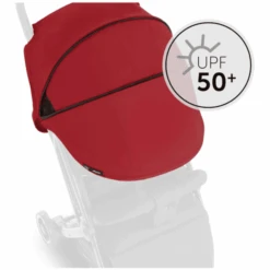 Hauck Cappottina Swift X Single Deluxe Canopy Red -Vendite Passeggino hauck cappottina swift x single deluxe canopy red a300241 3