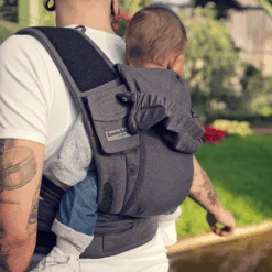 Hoppediz Marsupio Bondolino Plus Jaquard, One Size London Grigio-nero -Vendite Passeggino hoppediz marsupio bondolino plus jaquard one size london grigio nero a272714 4