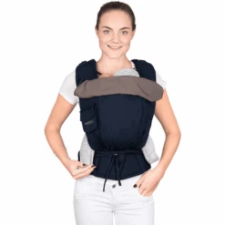 Hoppediz Marsupio Bondolino Plus Popeline Marine-grigio -Vendite Passeggino hoppediz marsupio bondolino plus popeline marine grigio a286902 4