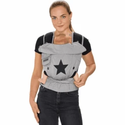 Hoppediz Marsupio Bondolino Plus Popeline One Size Grigio Stella -Vendite Passeggino hoppediz marsupio bondolino plus popeline one size grigio stella a272719 4