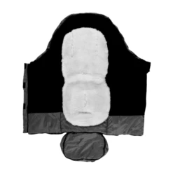 KAISER Coprigambe Con Pelliccia D´agnello SHEEPY Nero -Vendite Passeggino kaiser coprigambe con pelliccia d agnello sheepy nero a143940 4