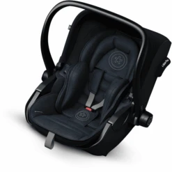 Kiddy Seggiolino Auto Evoluna I-Size 2 Con Base Station Isofix Base 2 Indigo Blu Melange Icy Grey