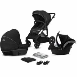 Kinderkraft Passeggino Prime Lite 3 In 1 Black