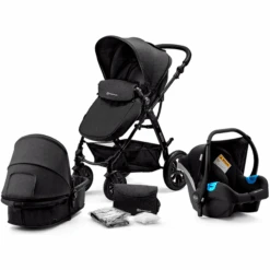 Kinderkraft Passeggino Trio 3 In 1 Moov Black