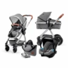 Kinderkraft Passeggino Trio 3 In 1 Veo Grey -Vendite Passeggino kinderkraft passeggino trio 3 in 1 veo grey a266925