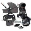Kinderkraft Passeggino Trio B-TOUR Grigio Scuro -Vendite Passeggino kinderkraft passeggino trio b tour grigio scuro a371063