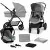 Kinderkraft Passeggino Trio MOOV CT, Grigio Melange -Vendite Passeggino kinderkraft passeggino trio moov ct grigio melange a402471