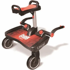 Lascal Buggy Board Maxi + Nero Con Seduta Rosso -Vendite Passeggino lascal buggy board maxi nero con seduta rosso a257970 3